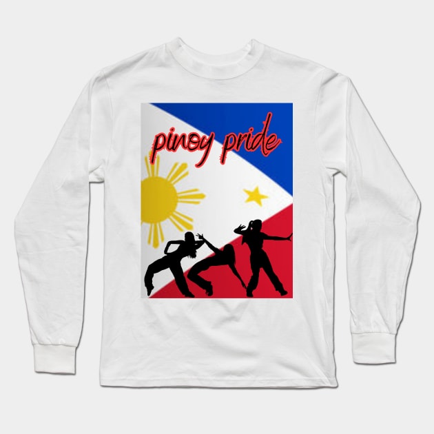 Pinoy Pride Long Sleeve T-Shirt by Shirts To Motivate 